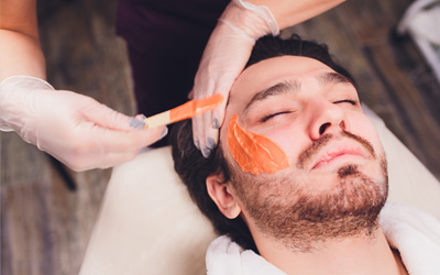 Face waxing in Henderson, NV.